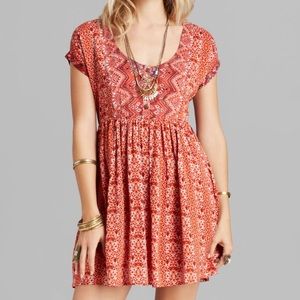 Free People Sundown Babydoll Dress